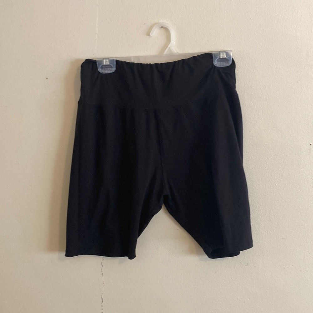 Black bike shorts